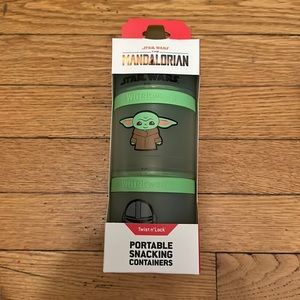 The Mandalorian Whiskware Portable Snacking Containers